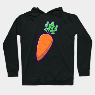 Carrot Vegetable Cartoon Hoodie